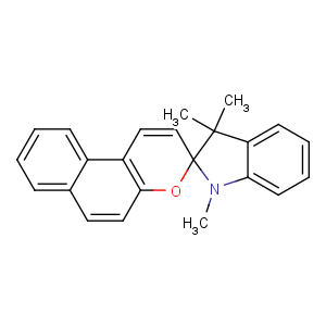 CAS No:1592-43-4 1',3',3'-trimethylspiro[benzo[f]chromene-3,2'-indole]