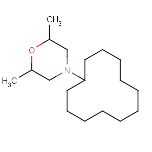 CAS No:1593-77-7 4-cyclododecyl-2,6-dimethylmorpholine