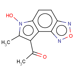 CAS No:159325-84-5 Ethanone,1-(6-hydroxy-7-methyl-6H-pyrrolo[3,2-e]-2,1,3-benzoxadiazol-8-yl)-