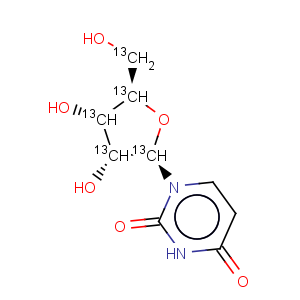 CAS No:159496-16-9 Uridine-1',2',3',4',5'-13C5(9CI)