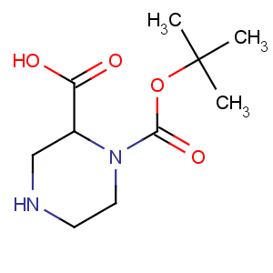 CAS No:159532-59-9 (2S)-1-[(2-methylpropan-2-yl)oxycarbonyl]piperazine-2-carboxylic acid