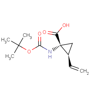 CAS No:159622-10-3 (1R,2S)-1-tert-Butoxycarbonylamino-2-vinylcyclopropanecarboxylic acid