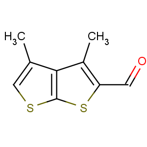 CAS No:159709-36-1 3,4-dimethylthieno[2,3-b]thiophene-5-carbaldehyde