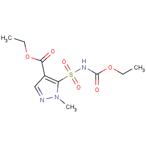 CAS No:159709-60-1 ethyl 5-(ethoxycarbonylsulfamoyl)-1-methylpyrazole-4-carboxylate