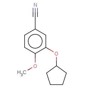 CAS No:159783-16-1 Benzonitrile,3-(cyclopentyloxy)-4-methoxy-