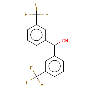 CAS No:1598-89-6 Benzenemethanol,3-(trifluoromethyl)-a-[3-(trifluoromethyl)phenyl]-