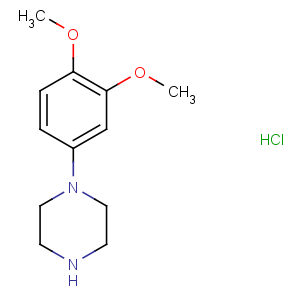 CAS No:16015-72-8 1-(3,4-dimethoxyphenyl)piperazine