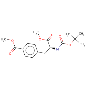 CAS No:160168-19-4 L-Phenylalanine,N-[(1,1-dimethylethoxy)carbonyl]-4-(methoxycarbonyl)-, methyl ester