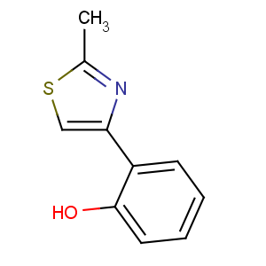 CAS No:160241-65-6 2-(2-methyl-1,3-thiazol-4-yl)phenol