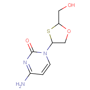 CAS No:160707-69-7 4-amino-1-[(2R,4R)-2-(hydroxymethyl)-1,3-oxathiolan-4-yl]pyrimidin-2-one