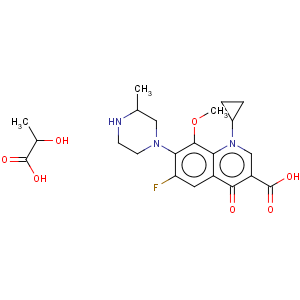 CAS No:160738-57-8 Gatifloxacin hydrochloride