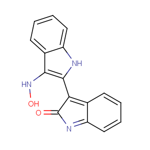 CAS No:160807-49-8 3-[3-(hydroxyamino)-1H-indol-2-yl]indol-2-one