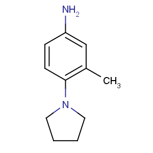 CAS No:16089-43-3 3-methyl-4-pyrrolidin-1-ylaniline