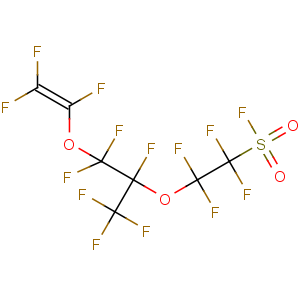 CAS No:16090-14-5 1,1,2,2-tetrafluoro-2-[1,1,1,2,3,3-hexafluoro-3-(1,2,<br />2-trifluoroethenoxy)propan-2-yl]oxyethanesulfonyl fluoride
