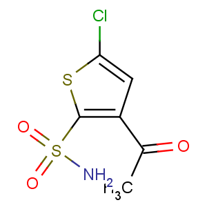 CAS No:160982-10-5 3-acetyl-5-chlorothiophene-2-sulfonamide