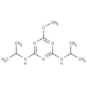 CAS No:1610-18-0 6-methoxy-2-N,4-N-di(propan-2-yl)-1,3,5-triazine-2,4-diamine