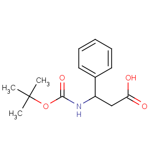 CAS No:161024-80-2 (3R)-3-[(2-methylpropan-2-yl)oxycarbonylamino]-3-phenylpropanoic acid