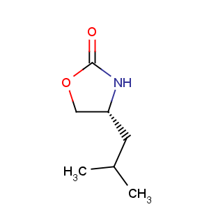 CAS No:161106-42-9 2-Oxazolidinone,4-(2-methylpropyl)-, (R)- (9CI)