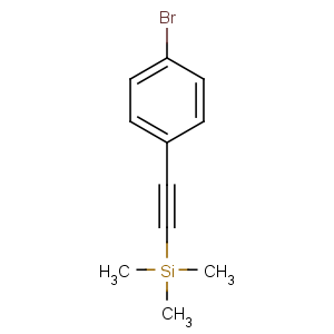 CAS No:16116-78-2 2-(4-bromophenyl)ethynyl-trimethylsilane