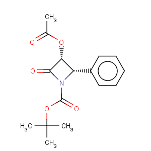CAS No:161183-22-8 (3R,4S)-1-tert-Butoxycarbonyl-3-acetoxy-4-phenyl-2-azetidinone