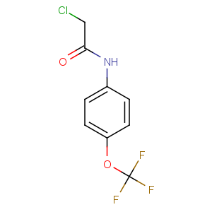 CAS No:161290-85-3 2-chloro-N-[4-(trifluoromethoxy)phenyl]acetamide