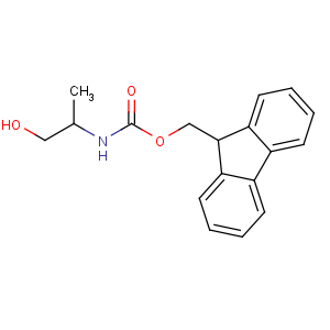 CAS No:161529-13-1 9H-fluoren-9-ylmethyl N-(1-hydroxypropan-2-yl)carbamate