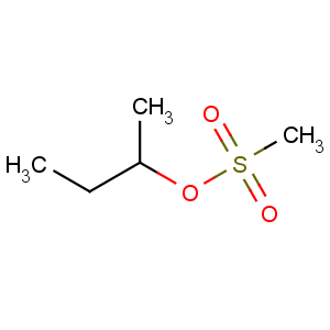 CAS No:16156-54-0 Methanesulfonic acid,1-methylpropyl ester