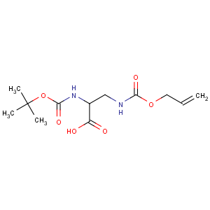 CAS No:161561-83-7 (2S)-2-[(2-methylpropan-2-yl)oxycarbonylamino]-3-(prop-2-<br />enoxycarbonylamino)propanoic acid