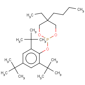 CAS No:161717-32-4 1,3,2-Dioxaphosphorinane,5-butyl-5-ethyl-2-[2,4,6-tris(1,1-dimethylethyl)phenoxy]-