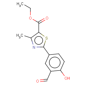 CAS No:161798-01-2 Ethyl 2-(3-formyl-4-hydroxyphenyl)-4-methylthiazole-5-carboxylate