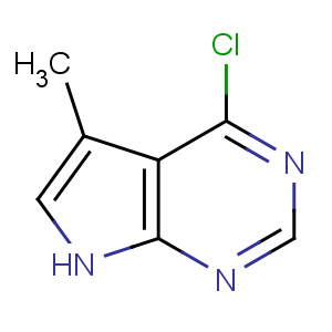 CAS No:1618-36-6 4-chloro-5-methyl-7H-pyrrolo[2,3-d]pyrimidine