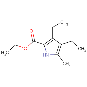 CAS No:16200-50-3 ethyl 3,4-diethyl-5-methyl-1H-pyrrole-2-carboxylate
