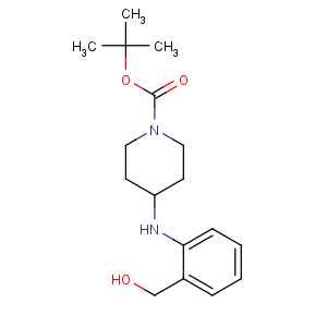 CAS No:162045-29-6 tert-butyl 4-[2-(hydroxymethyl)anilino]piperidine-1-carboxylate