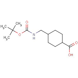 CAS No:162046-58-4 4-[[(2-methylpropan-2-yl)oxycarbonylamino]methyl]cyclohexane-1-<br />carboxylic acid