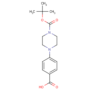 CAS No:162046-66-4 4-[4-[(2-methylpropan-2-yl)oxycarbonyl]piperazin-1-yl]benzoic acid