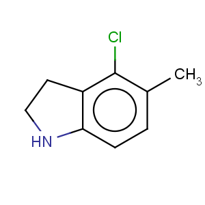 CAS No:162100-45-0 1H-Indole,4-chloro-2,3-dihydro-5-methyl-
