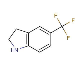 CAS No:162100-55-2 5-(trifluoromethyl)-2,3-dihydro-1H-indole