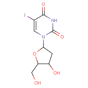 CAS No:162239-35-2 1-[(2R,4S,<br />5R)-4-hydroxy-5-(hydroxymethyl)oxolan-2-yl]-5-iodopyrimidine-2,4-dione