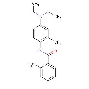 CAS No:16231-75-7 2-amino-N-[4-(diethylamino)-2-methylphenyl]benzamide