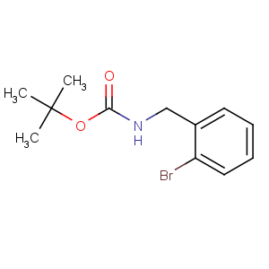 CAS No:162356-90-3 tert-butyl N-[(2-bromophenyl)methyl]carbamate