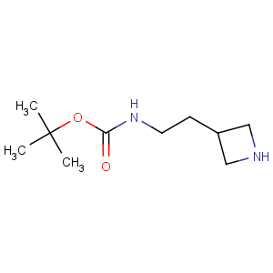 CAS No:162696-31-3 Carbamic acid,[2-(3-azetidinyl)ethyl]-, 1,1-dimethylethyl ester (9CI)