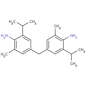 CAS No:16298-38-7 4-[(4-amino-3-methyl-5-propan-2-ylphenyl)methyl]-2-methyl-6-propan-2-<br />ylaniline
