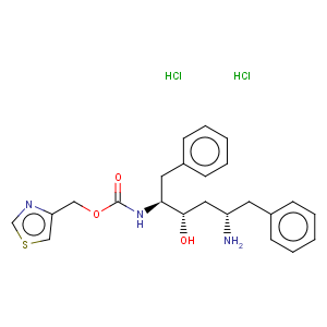 CAS No:162990-03-6 Carbamicacid, [(1S,2S,4S)-4-amino-2-hydroxy-5-phenyl-1-(phenylmethyl)pentyl]-,5-thiazolylmethyl ester, dihydrochloride (9CI)