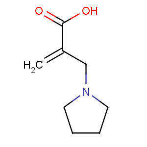 CAS No:163079-95-6 2-(pyrrolidin-1-ylmethyl)prop-2-enoic acid