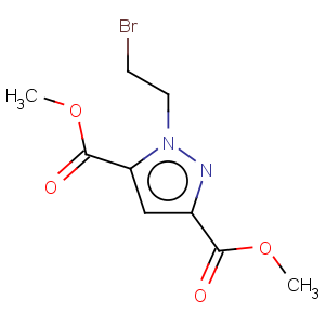 CAS No:163213-29-4 Dimethyl 1-(2-bromoethyl)-1H-pyrazole-3,5-dicarboxylate