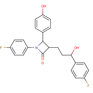 CAS No:163222-33-1 (3R,<br />4S)-1-(4-fluorophenyl)-3-[(3S)-3-(4-fluorophenyl)-3-hydroxypropyl]-4-(4-<br />hydroxyphenyl)azetidin-2-one
