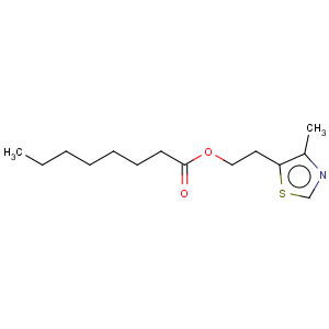 CAS No:163266-17-9 2-(4-methyl-1,3-thiazol-5-yl)ethyl octanoate
