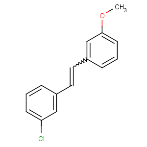 CAS No:164220-45-5 1-chloro-3-[2-(3-methoxyphenyl)ethenyl]benzene