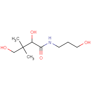 CAS No:16485-10-2 2,4-dihydroxy-N-(3-hydroxypropyl)-3,3-dimethylbutanamide