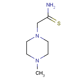 CAS No:164926-91-4 1-Piperazineethanethioamide,4-methyl-